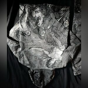 ,renaissance jacquard zip up hoodie (unavailable item)